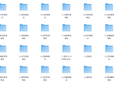 全球明星演唱会合集